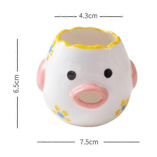 Lovely Ceramic Egg Separator For Kitchen