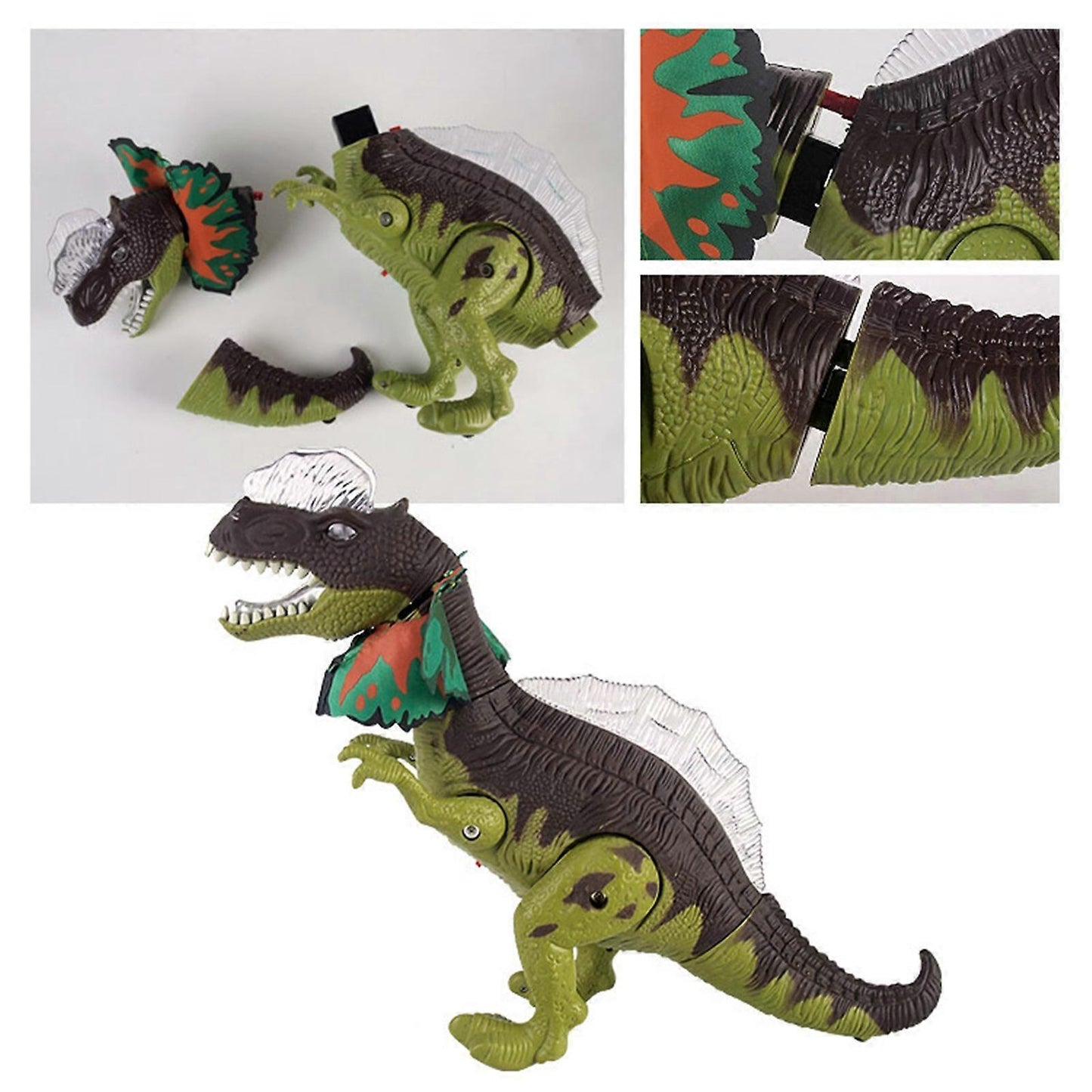 Dinosaur, Walking Dinosaur, Dinosaur Robot, With Realistic Dinosaur, Moves While Making Roaring Sound