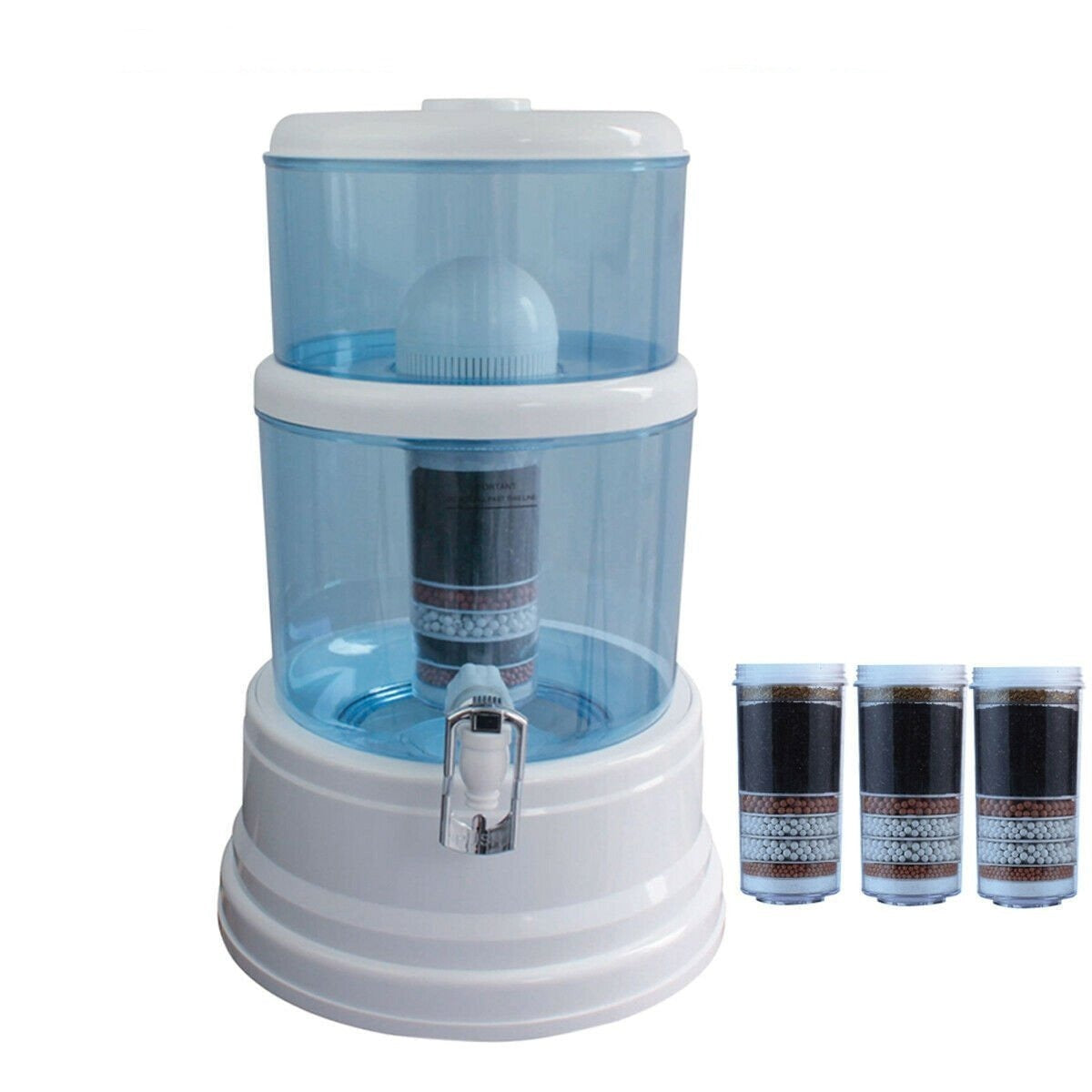 Aimex Water Purifier with 8 Stage Fluoride Removal 3 Water Filters 16L Dispenser - MDMAustralian