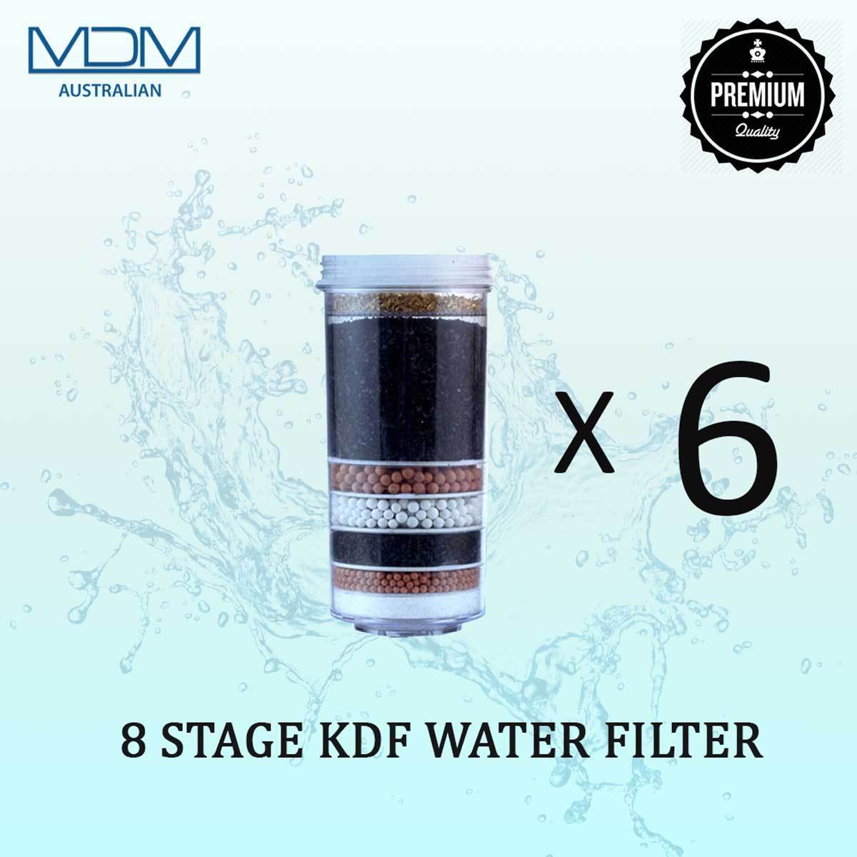 8 Stage Aimex Water® Filter Purifier Ceramic Carbon Mineral Cartridge 6 Packs - MDMAustralian
