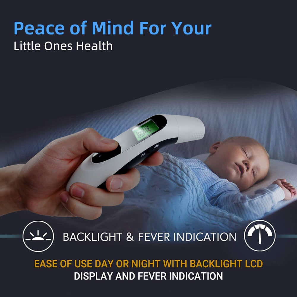 Forehead Digital Ear Thermometer Non-Touch for Children, Baby & Parents ARTG TGA - MDMAustralian