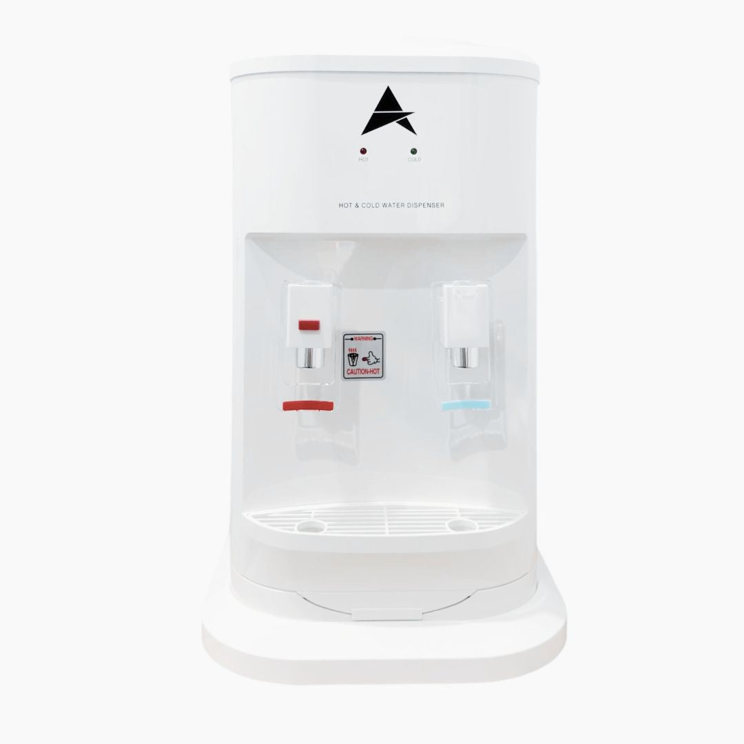 Aimex Premium Benchtop Water Cooler Hot & Cold with LG Compressor White Finish - MDMAustralian