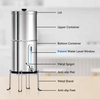 Aimex Gravity-fed Water Filtration System Stainless Steel 304 Fluoride Removal 8.5L