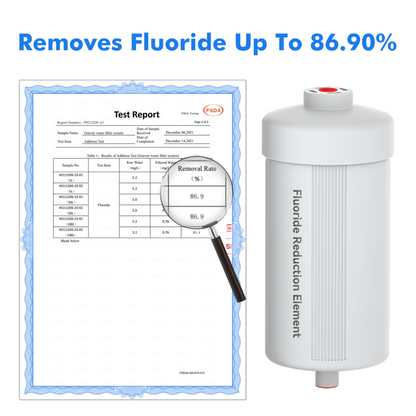 Aimex Gravity-fed Water Filtration System Stainless Steel 304 Fluoride Removal 8.5L