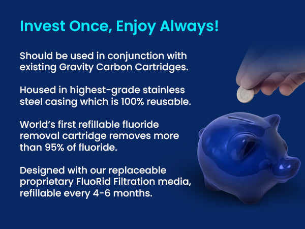 POSTreat™ Steel Fluoride & Arsenic Reduction Filter Elements