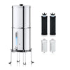 Aimex Gravity-fed Water Filtration System Stainless Steel 304 Fluoride Removal 8.5L