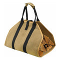 Log Basket Log Bag Wood Basket For Fireplace Wood Log Bag Firewood Transport Cart - MDM Australian