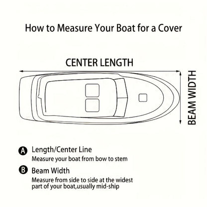 Trailerable Boat Cover – 600DHeavy Duty Waterproof Tarp with Storage Bag, Designed for V-Hull, Fish & Ski, Runabout, Bass & Fishing Boats,20-22FTBlack