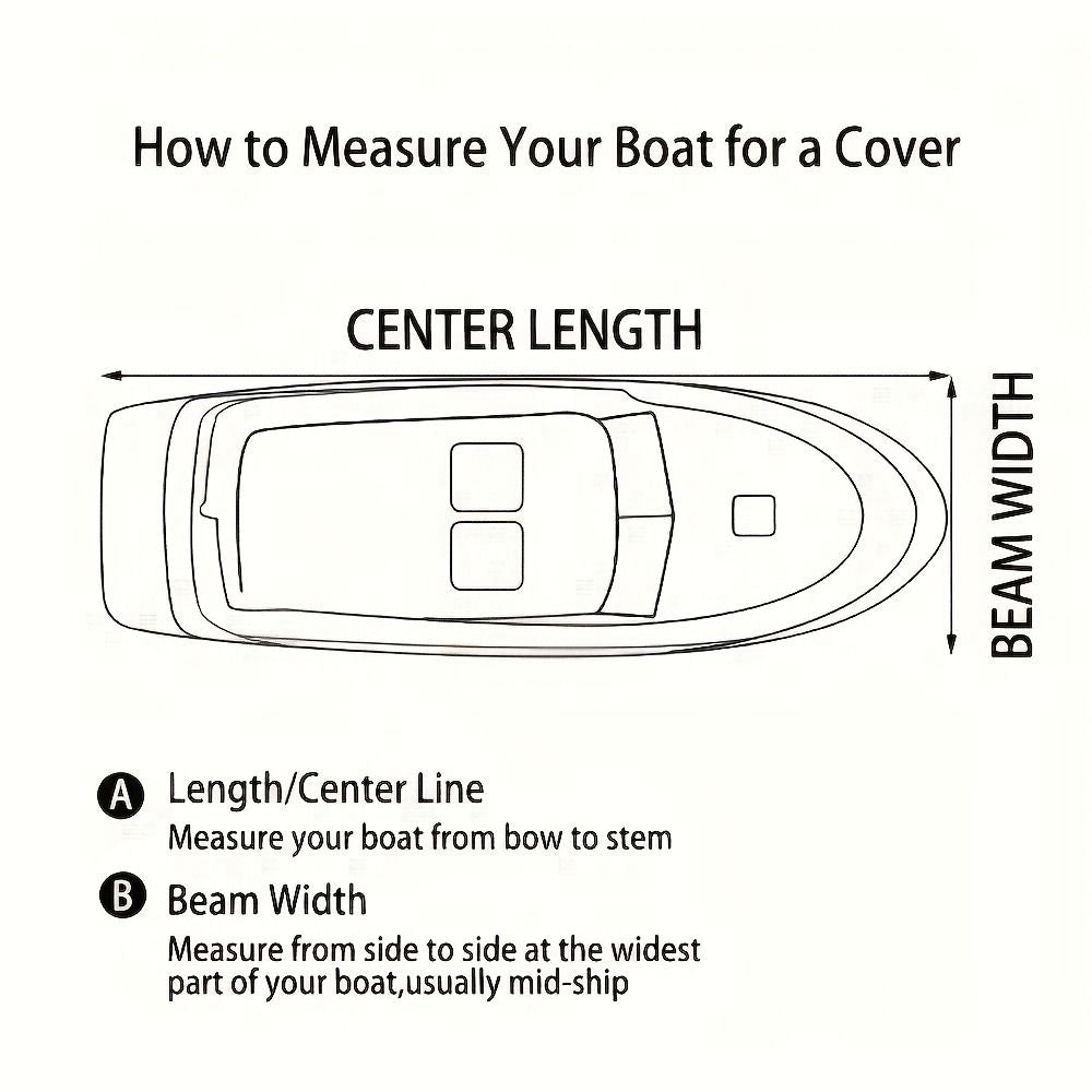 Trailerable Boat Cover – 600DHeavy Duty Waterproof Tarp with Storage Bag, Designed for V-Hull, Fish & Ski, Runabout, Bass & Fishing Boats,23-25FTSilver