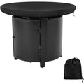 Fire Pit Protective Cover, Anti-UV 420D Round Protective Cover for Fire Pit Protection and Waterproof for - MDM Australian