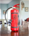 Fire Extinguisher Minibar Wine Cabinet Perfect Gift for Men red B - MDM Australian