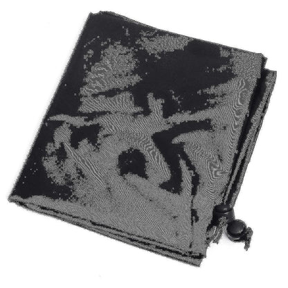Waterproof Cover 112cm Outdoor Round Black Patio Fire Pit Cover