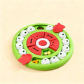 Pizza Puzzle Treat Toy for Dogs & Cats – Interactive Slow Feeder-Green - MDM Australian
