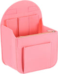 Purse Organizer Insert, Portable Felt Organizer Bags with Metal Zipper Multiple Compartments Purse Liner for - MDM Australian