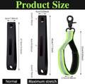 4 Pcs Firefighter Tools Include 2 Firefighter Helmet Band 2 Glove Strap Holder Fire Helmet Band Glove Safety Strap with Refle