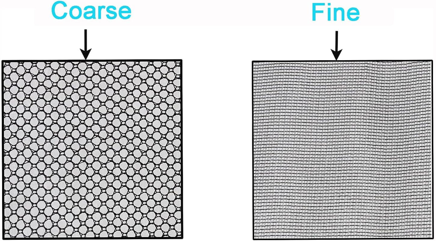 10pcs Aquarium Filter Media Bags, Fish Tank Fine Mesh Bags, 3”x4”/3”x8”/5.5”x8” with Plastic Zipper for Activated Carbon (3” x 8”)
