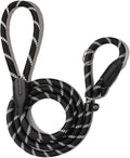 Dog Training Slip Leash, No Pull, Durable Reflective Lead, Puppy Heavy Duty Loop Rope, Comfortable Handle, 6 - MDM Australian