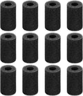 12-Pack Pre-Filter Sponge for Aquarium Shrimp Fry Fish Tank Filter 0.8 Inch Intake, Replacement Foam Cover - MDM Australian