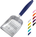 Cat Litter Scoop, Aluminum Alloy Sifter, Kitty Metal Scooper, Deep Shovel, Long Handle, Poop Sifting, Kitten - MDM Australian