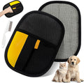 Pet Hair Removal Glove for Dogs & Cats, Upgraded 2PCS Electrostatic Pet Hair Remover with Grooming Comb - MDM Australian