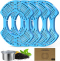 4 Pcs Stainless Steel Dog Water Bowl Filters - Activated Carbon Replacement Filters for No Spill Dog Water - MDM Australian