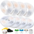8 Pack Cat Water Fountain Filter Replacement Compatible with Catit, Cat Fountain Filters Compatible with - MDM Australian