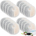 Filter Replacements Compatible with E1/E1+ Cat Fountain (2L/67oz), 16 Pack refills of 1 Year Set for Pet - MDM Australian