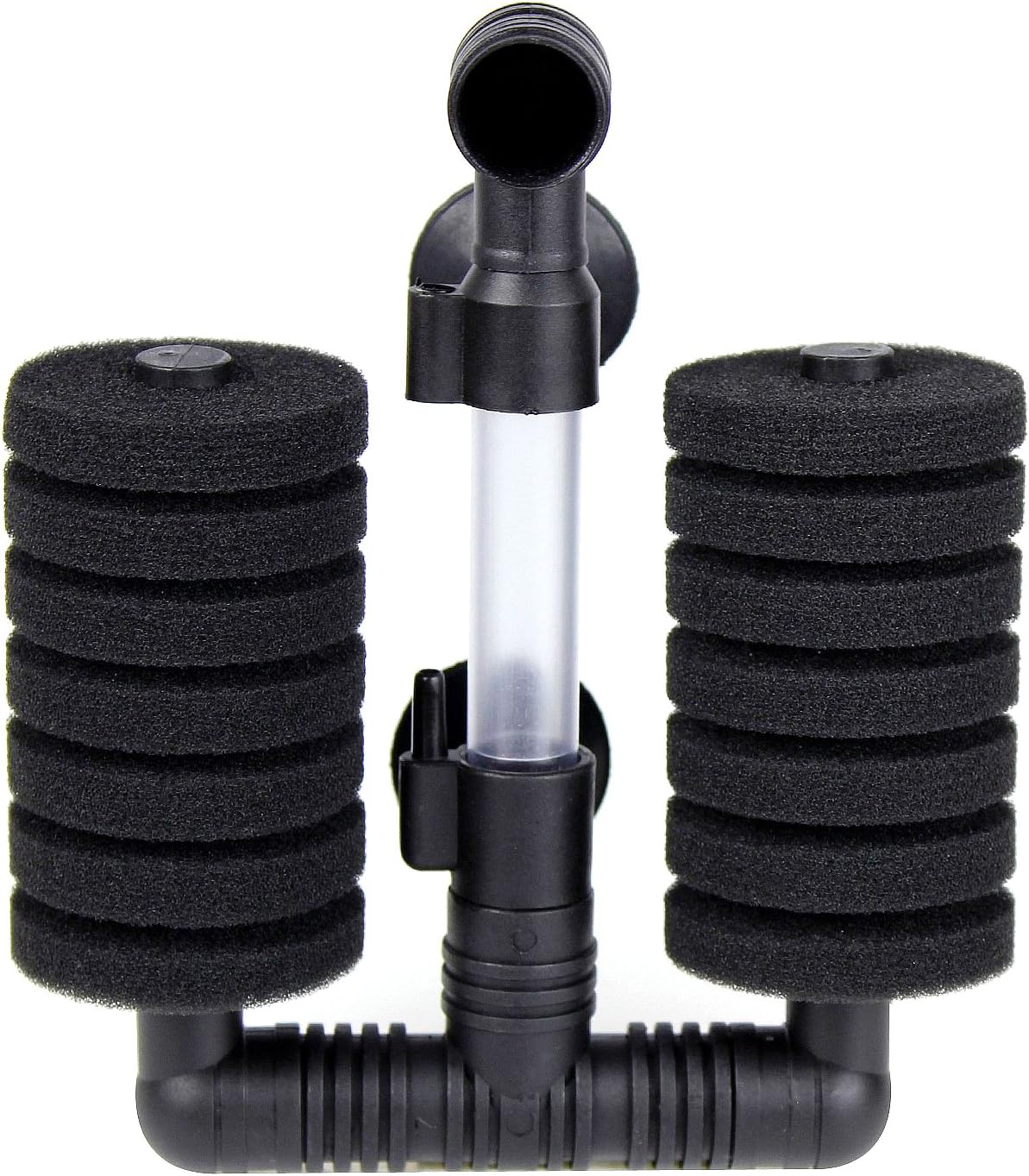 4 Pack Double Bio Sponge Filter, for Fry, Betta, Shrimp, Nano, Aquarium Fish Tank