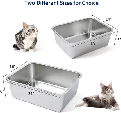 Premium Cat Litter Box and Shovel Set
