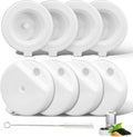 8Pcs Gravity Pet Water Fountain Filters, Automatic Pet Waterer Replacement Filters for 3.6L/4.6L/6L/8L Dog - MDM Australian