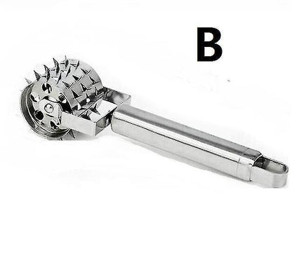 1pcs Stainless Steel Useful Loose Meat Tenderizers Meat Hammer For Steak Knock-sided For Steak Pork Pounders Kitchen Tools