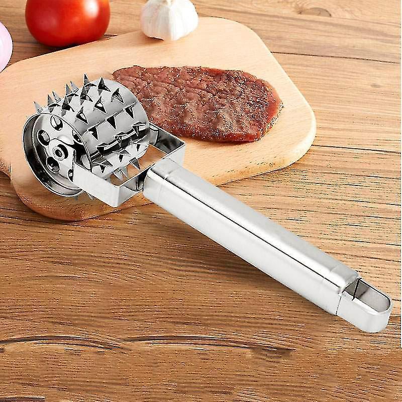 1pcs Stainless Steel Useful Loose Meat Tenderizers Meat Hammer For Steak Knock-sided For Steak Pork Pounders Kitchen Tools