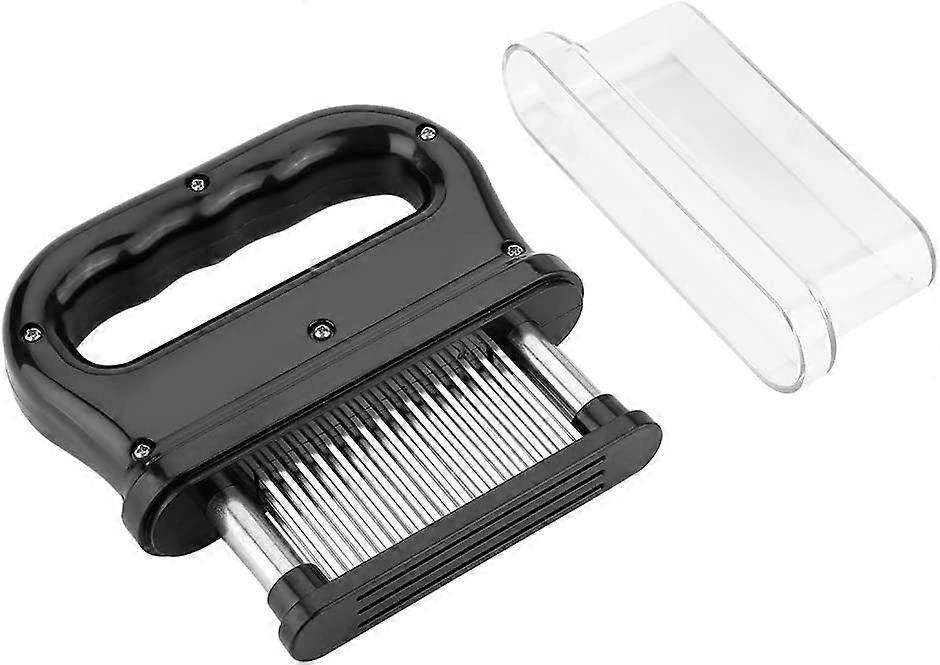 Meat tenderizer with 48 stainless steel needles, meat tenderizer kitchen tool for tenderizing beef