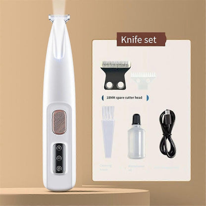 Cat Paw Hair Trimmer, Pet Foot Grooming Electric Shaver