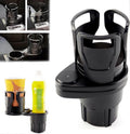 2-in-1 Car Cup Holder Expander - Adjustable Multifunctional Organizer for Travel Use - MDM Australian