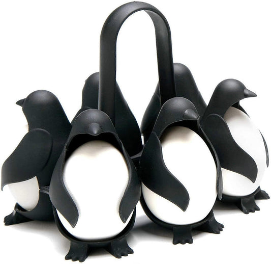 Penguin-Shaped 3-in-1 Boiled Egg Cooker, Premium Design