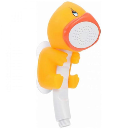 Cartoon Handheld Shower Head, White Animal Bath Spray for Babies