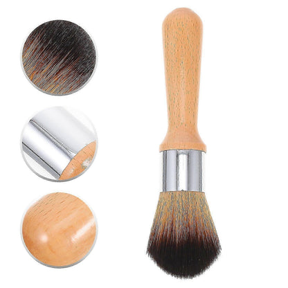 Model Cleaning Brush, Wooden Jadeware/Figure Hair Bench Brush
