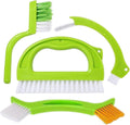 4pcs Household Cleaning Brush Set for Bathroom & Window Groove - MDM Australian