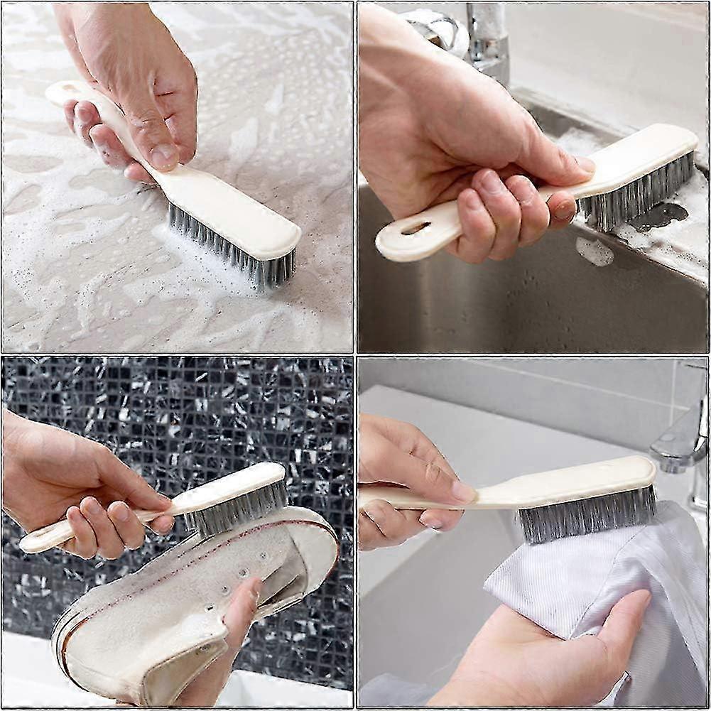 4pcs Cleaning Brush Set for Dish, Kitchen, Bathroom & Shoes