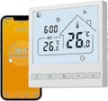 WiFi Smart Heating Thermostat 16A Wall Thermostat Compatible with Alexa Google Home - MDM Australian