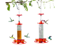 Hanging Feeder Hook Leakproof Hummingbird Feeder - Red - MDM Australian