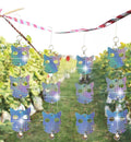 4Pcs Owl Bird Repellent Reflective Discs - 4pcs - MDM Australian