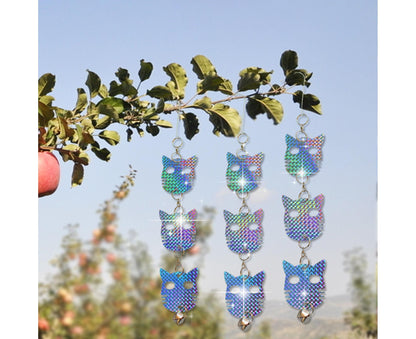 4Pcs Owl Bird Repellent Reflective Discs - 4pcs