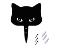 1 Set Garden Stake Peeping Cat Insert - A - MDM Australian