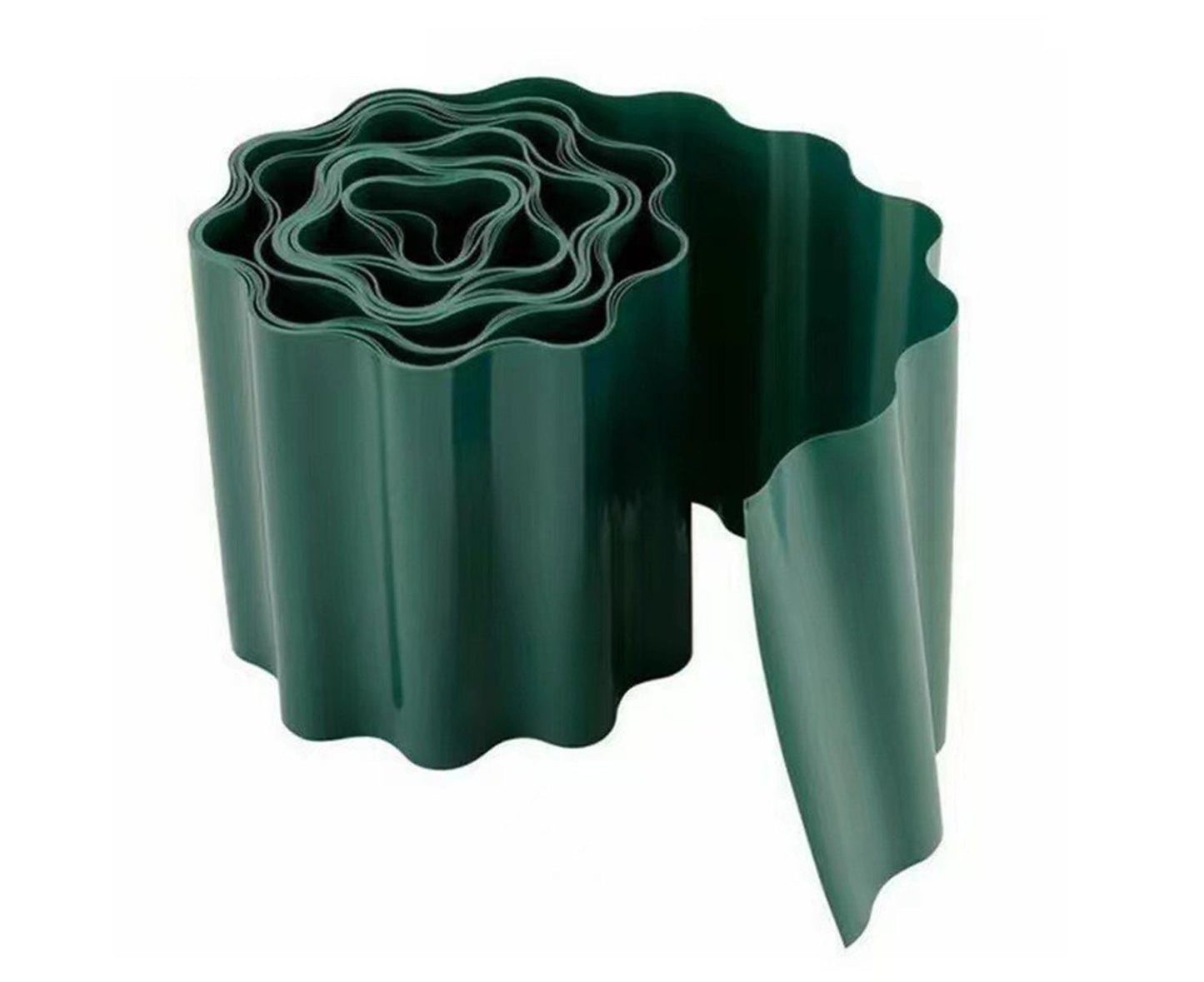Garden Fence Wavy Design Edging Border - 10cm