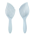 1PC Mermaid Fish Bone Brush – Wet & Dry Detangling Brush – High-Elasticity Wide-Tooth Comb, Tangle-Free - MDM Australian