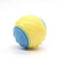 Blue and yellow Squeaky Dog Balls - 2-Pack Durable TPR Chew Toys for Puppies and Adult Dogs - Interactive - MDM Australian