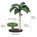 Large Multi-Functional Cat Tree & Activity Tower - All-in-One 70CM Tall Sisal Scratching Post, 31CM Diameter - MDM Australian