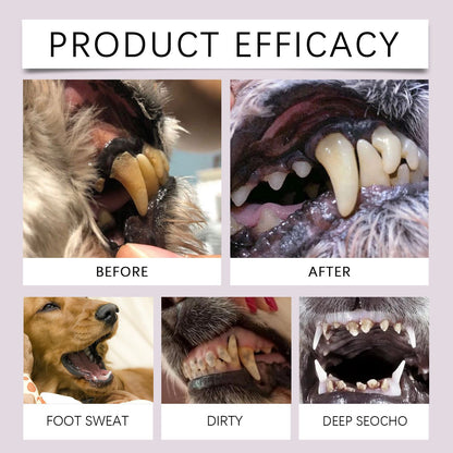 2-Pack Professional Pet Dental Cleaning Pens - Gentle Plaque & Tartar Remover and Breath Freshener for Dogs and Cats